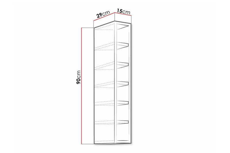 Keittiön Kaappi Templemore 15 cm - Ruskea - Talo & remontointi - Keittiö & kylpyhuone - Keittiö & kodinhoitohuone - Keittiön sisustus - Keittiökaappi