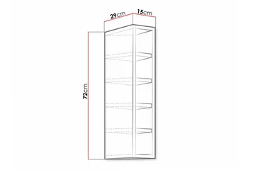 Keittiön Kaappi Templemore 15 cm - Valkoinen - Talo & remontointi - Keittiö & kylpyhuone - Keittiö & kodinhoitohuone - Keittiön sisustus - Keittiökaappi