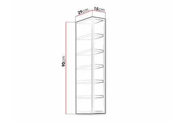 Keittiön Kaappi Templemore 15 cm - Valkoinen - Talo & remontointi - Keittiö & kylpyhuone - Keittiö & kodinhoitohuone - Keittiön sisustus - Keittiökaappi