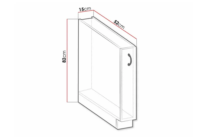 Keittiön Kaappi Templemore 15 cm - Talo & remontointi - Keittiö & kylpyhuone - Keittiö & kodinhoitohuone - Keittiön sisustus - Keittiökaappi