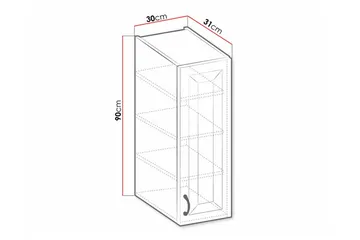 Keittiön Kaappi Templemore 30 cm - Talo & remontointi - Keittiö & kylpyhuone - Keittiö & kodinhoitohuone - Keittiön sisustus - Keittiökaappi