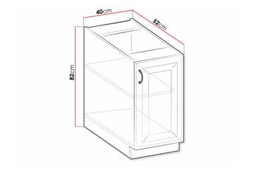 Keittiön Kaappi Templemore 40 cm - Talo & remontointi - Keittiö & kylpyhuone - Keittiö & kodinhoitohuone - Keittiön sisustus - Keittiökaappi