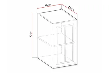 Keittiön Kaappi Templemore 40 cm - Talo & remontointi - Keittiö & kylpyhuone - Keittiö & kodinhoitohuone - Keittiön sisustus - Keittiökaappi