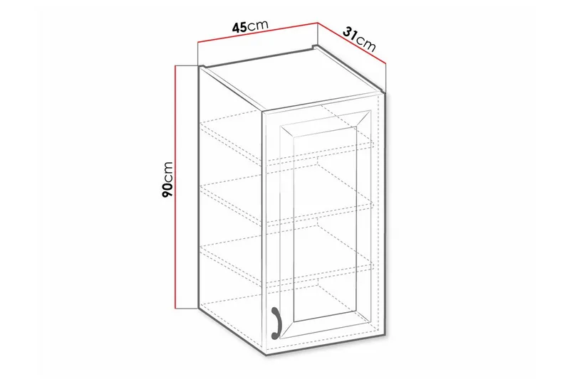 Keittiön Kaappi Templemore 45 cm - Talo & remontointi - Keittiö & kylpyhuone - Keittiö & kodinhoitohuone - Keittiön sisustus - Keittiökaappi