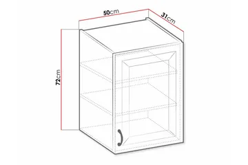 Keittiön Kaappi Templemore 50 cm - Talo & remontointi - Keittiö & kylpyhuone - Keittiö & kodinhoitohuone - Keittiön sisustus - Keittiökaappi