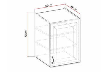 Keittiön Kaappi Templemore 50 cm - Talo & remontointi - Keittiö & kylpyhuone - Keittiö & kodinhoitohuone - Keittiön sisustus - Keittiökaappi