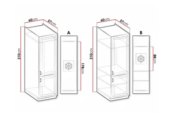 Keittiön Kaappi Templemore 60 cm - Talo & remontointi - Keittiö & kylpyhuone - Keittiö & kodinhoitohuone - Keittiön sisustus - Keittiökaappi
