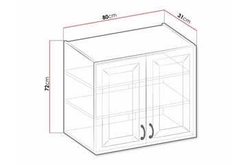 Keittiön Kaappi Templemore 80 cm - Talo & remontointi - Keittiö & kylpyhuone - Keittiö & kodinhoitohuone - Keittiön sisustus - Keittiökaappi