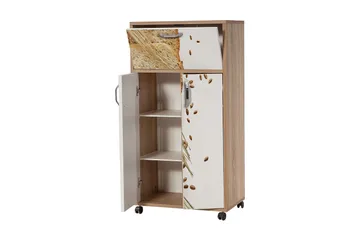 Keittiökaappi Kicker 116 cm - Puu/Luonnonväri - Säilytys - Kaappi - Säilytyskaappi