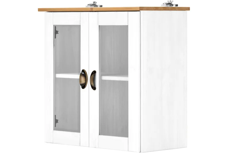 Yläkaappi Mohaklina, Valkoinen/Ruskea