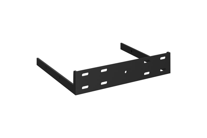 Kelluvat kulmahyllyt 4 kpl korkeakiilto musta 25x25x3,8 cm - Musta - Talo & remontointi - Keittiö & kylpyhuone - Keittiö & kodinhoitohuone - Keittiön sisustus - Keittiöhylly