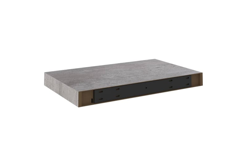 Kelluvat seinähyllyt 4 kpl betoninharmaa 40x23x3,8 cm MDF - Harmaa - Talo & remontointi - Keittiö & kylpyhuone - Keittiö & kodinhoitohuone - Keittiön sisustus - Keittiöhylly