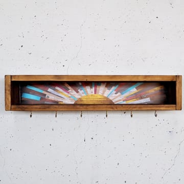 Koristeellinen puinen seinähylly Hanah Home Raflin (40 x 10 x 10 cm) - Talo & remontointi - Keittiö & kylpyhuone - Keittiö & kodinhoitohuone - Keittiön sisustus - Keittiöhylly