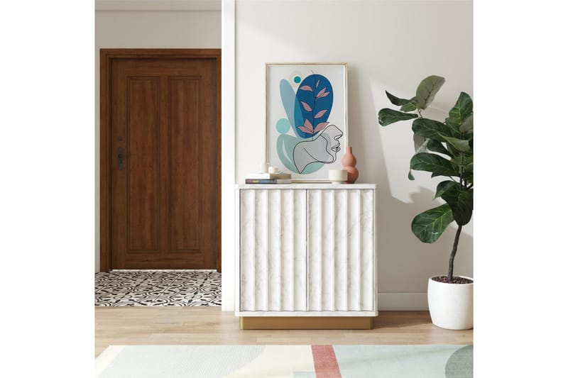 Korkea kaappi Rene - Säilytys - Kaappi - Säilytyskaappi