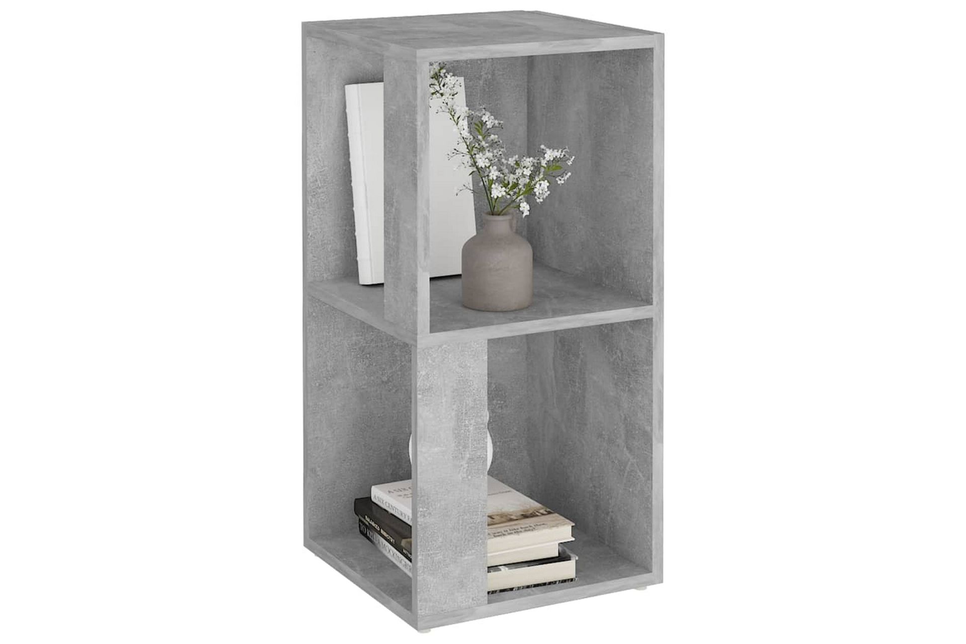 Kulmakaappi betoninharmaa 33x33x67 cm lastulevy - Harmaa - Talo & remontointi - Keittiö & kylpyhuone - Keittiö & kodinhoitohuone - Keittiön sisustus - Keittiöhylly