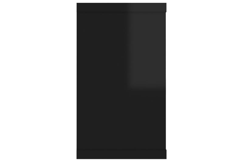 Kuutioseinähyllyt 4 kpl korkeak. musta 80x15x26,5 cm - Musta - Talo & remontointi - Keittiö & kylpyhuone - Keittiö & kodinhoitohuone - Keittiön sisustus - Keittiöhylly