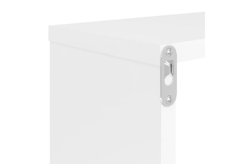 Kuutioseinähyllyt 6 kpl valkoinen 80x15x26,5 cm lastulevy - Valkoinen - Talo & remontointi - Keittiö & kylpyhuone - Keittiö & kodinhoitohuone - Keittiön sisustus - Keittiöhylly