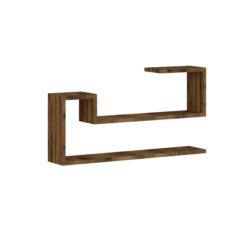 Melto seinähylly 90x41,2x17 cm - Antiikkipähkinä - Talo & remontointi - Keittiö & kylpyhuone - Keittiö & kodinhoitohuone - Keittiön sisustus - Keittiöhylly