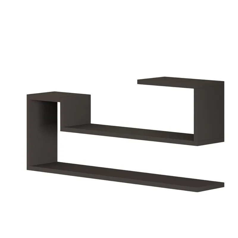 Melto seinähylly 90x41,2x17 cm, Antrasiitti