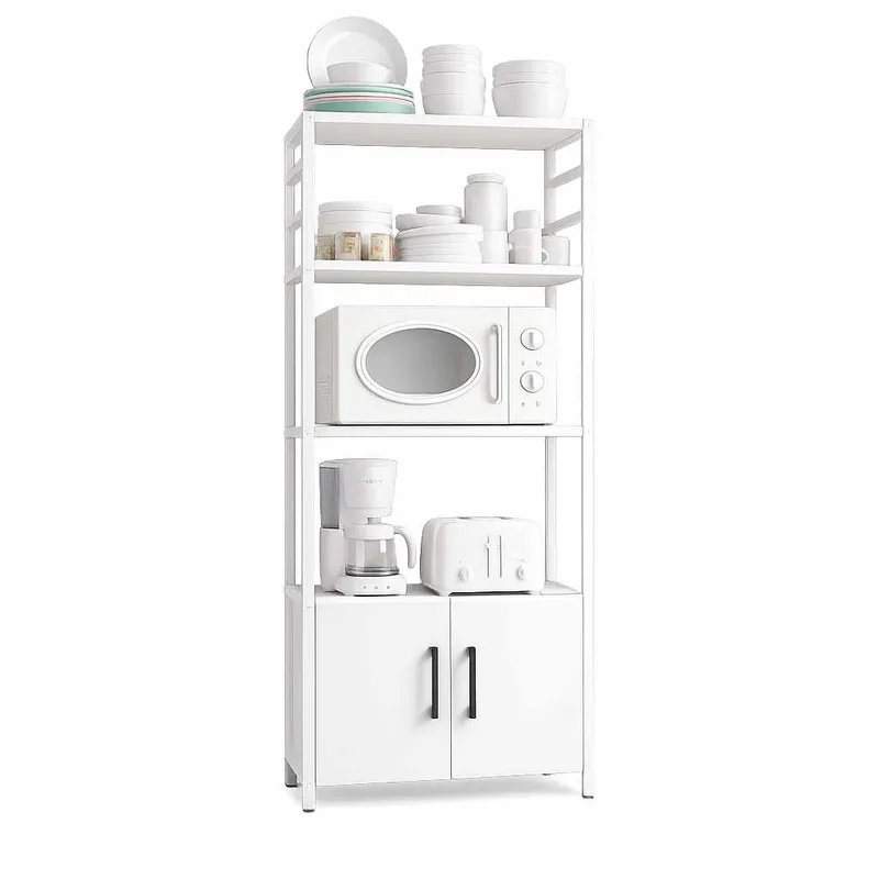 Monikäyttöhylly Hanah Home Modu (56 x 138 x 30 cm) Valkoinen, Valkoinen