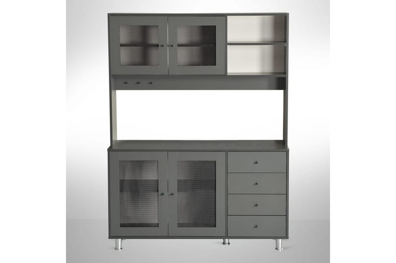 Monikäyttöinen kaappi Jatin Antrasiitti, Antrasiitti