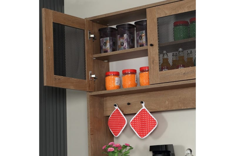 Monikäyttöinen kaappi Jatin Kaukasian Tammi - Kaukasian Tammi - Talo & remontointi - Keittiö & kylpyhuone - Keittiö & kodinhoitohuone - Keittiön sisustus - Keittiökaappi