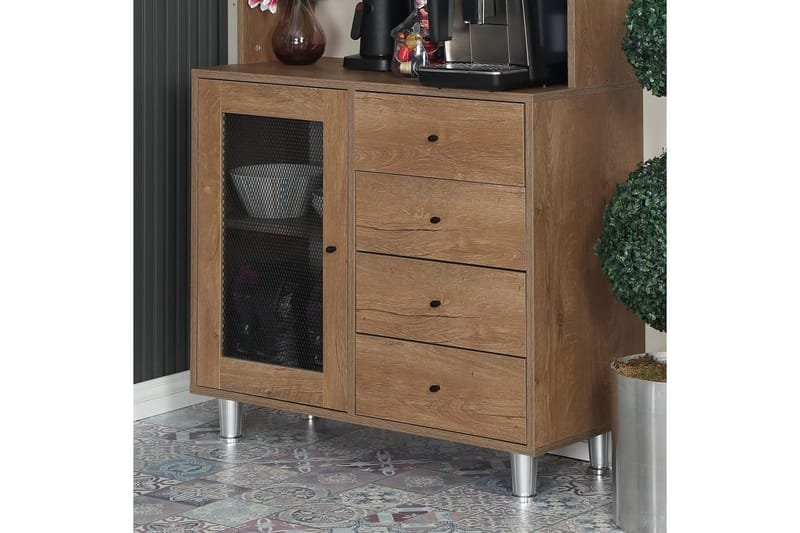 Monikäyttöinen kaappi Periorport Kaukasian Tammi - Kaukasian Tammi - Talo & remontointi - Keittiö & kylpyhuone - Keittiö & kodinhoitohuone - Keittiön sisustus - Keittiökaappi