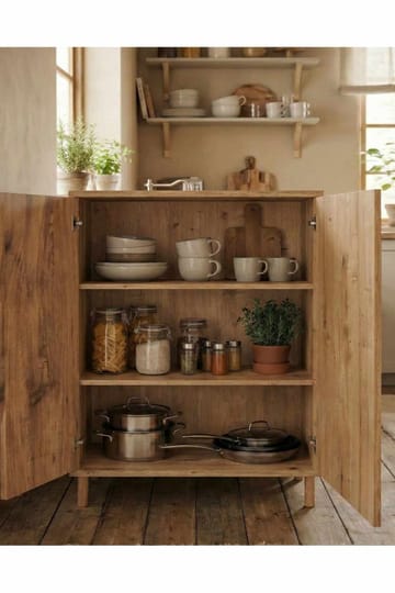 Monitoimikaappi Hanah Home Peka Cabinet (60 x 85 x 30 cm) Sapphire Oak - Sapphire Oak - Talo & remontointi - Keittiö & kylpyhuone - Keittiö & kodinhoitohuone - Keittiön sisustus - Keittiökaappi