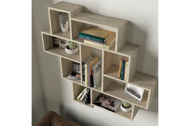 Muut hyllyt Parola-seinähylly 115,5 cm Beige - Säilytys - Hylly