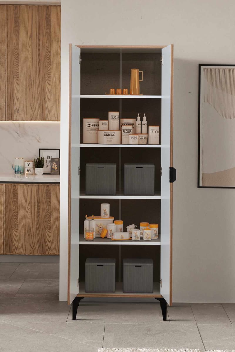 Olyros säilytyskaluste 127x190 cm - Talo & remontointi - Keittiö & kylpyhuone - Keittiö & kodinhoitohuone - Keittiön sisustus - Keittiökaappi
