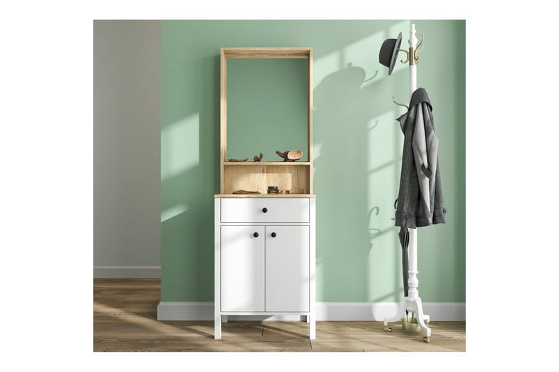 Orlan Fristående Hyllplan 190 cm - Luonnollinen/Valkoinen - Talo & remontointi - Keittiö & kylpyhuone - Keittiö & kodinhoitohuone - Keittiön sisustus - Keittiöhylly