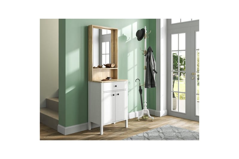 Orlan Fristående Hyllplan 190 cm - Luonnollinen/Valkoinen - Talo & remontointi - Keittiö & kylpyhuone - Keittiö & kodinhoitohuone - Keittiön sisustus - Keittiöhylly