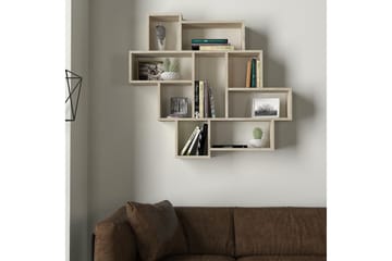 Parola seinähylly 115,5 cm beige - Talo & remontointi - Keittiö & kylpyhuone - Keittiö & kodinhoitohuone - Keittiön sisustus - Keittiöhylly