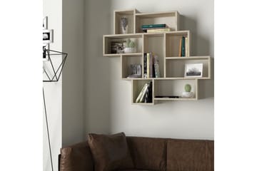 Parola seinähylly 115,5 cm beige - Talo & remontointi - Keittiö & kylpyhuone - Keittiö & kodinhoitohuone - Keittiön sisustus - Keittiöhylly