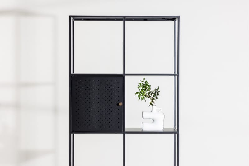 Porto Seguro Storage Venture Home Black - Säilytys - Hylly - Kirjahylly