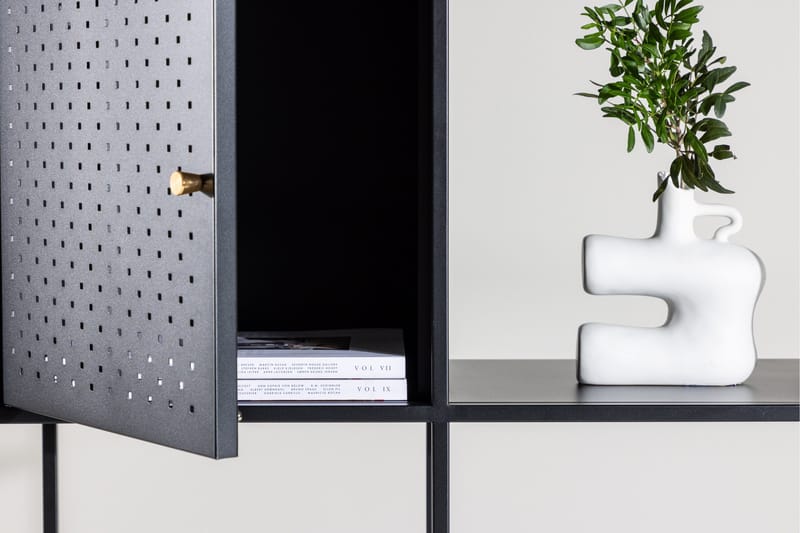 Porto Seguro Storage Venture Home Black - Säilytys - Hylly - Kirjahylly