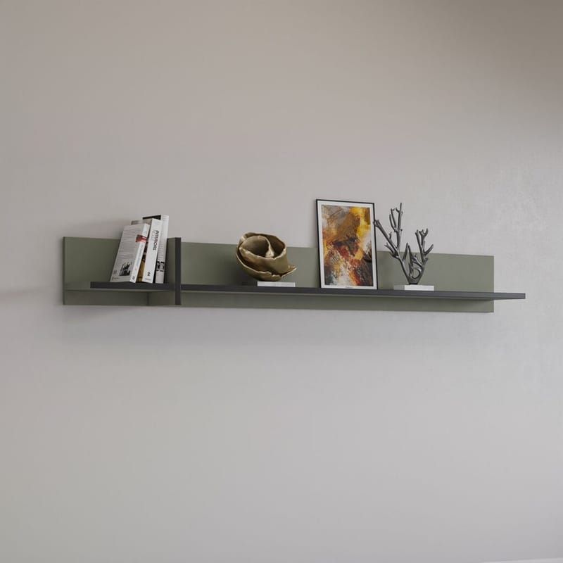 Seinähylly Cross - Vihreä - Talo & remontointi - Keittiö & kylpyhuone - Keittiö & kodinhoitohuone - Keittiön sisustus - Keittiöhylly