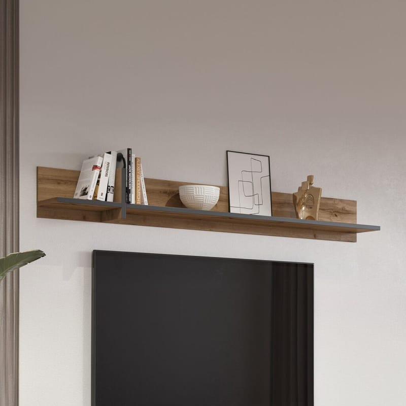 Seinähylly Cross - Wotan tammi - Talo & remontointi - Keittiö & kylpyhuone - Keittiö & kodinhoitohuone - Keittiön sisustus - Keittiöhylly