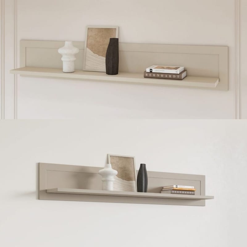 Seinähylly Evora - Vaalea beige - Talo & remontointi - Keittiö & kylpyhuone - Keittiö & kodinhoitohuone - Keittiön sisustus - Keittiöhylly