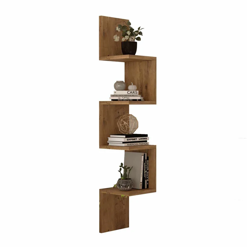 Seinähylly Skye Decor Lyra (22 x 117,2 x 22 cm) Atlantin mänty, Atlantic Pine