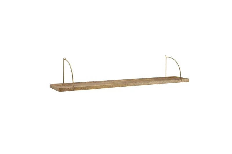 Seinähylly Wohnling massivipuuta, metallinen riippuva hylly, teollinen loft-tyyli 100 cm - 100 cm - Talo & remontointi - Keittiö & kylpyhuone - Keittiö & kodinhoitohuone - Keittiön sisustus - Keittiöhylly