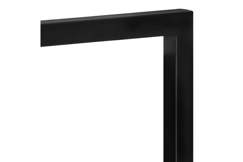 Seinähyllyt 2 kpl 25x25x35 cm täysi akasiapuu ja teräs - Ruskea - Talo & remontointi - Keittiö & kylpyhuone - Keittiö & kodinhoitohuone - Keittiön sisustus - Keittiöhylly