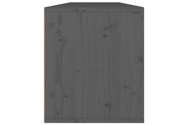 Seinäkaapit 2 kpl harmaa 60x30x35 cm täysi mänty - Harmaa - Talo & remontointi - Keittiö & kylpyhuone - Keittiö & kodinhoitohuone - Keittiön sisustus - Keittiöhylly