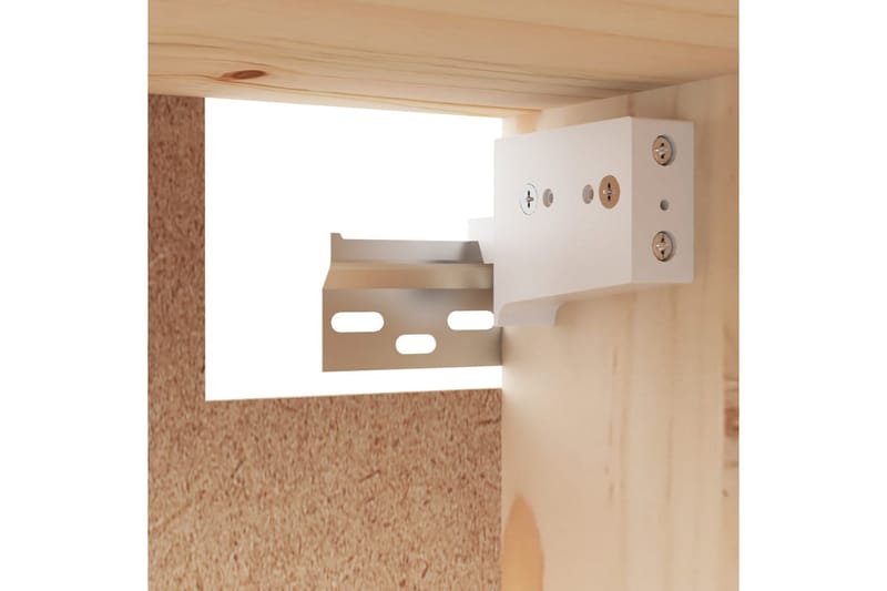 Seinäkaappi 100x30x35 cm täysi mänty - Ruskea - Talo & remontointi - Keittiö & kylpyhuone - Keittiö & kodinhoitohuone - Keittiön sisustus - Keittiöhylly