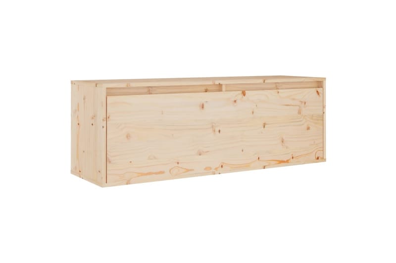 Seinäkaappi 100x30x35 cm täysi mänty - Ruskea - Talo & remontointi - Keittiö & kylpyhuone - Keittiö & kodinhoitohuone - Keittiön sisustus - Keittiöhylly