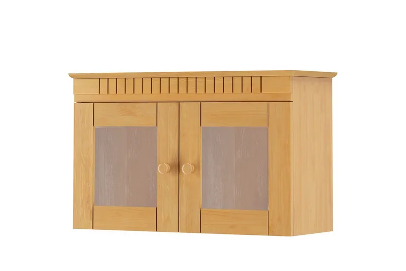 Seinäkaappi Cubrix 2 Ovet Petsattu/vaha, Petsattu/vaha