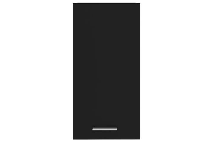 Seinäkaappi musta 29,5x31x60 cm lastulevy - Musta - Keittiökaappi - Säilytyskaappi