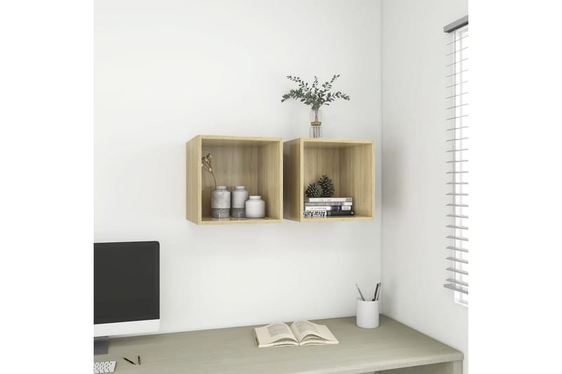 Seinäkaappi Sonoma-tammi 37x37x37 cm lastulevy - Talo & remontointi - Keittiö & kylpyhuone - Keittiö & kodinhoitohuone - Keittiön sisustus - Keittiöhylly