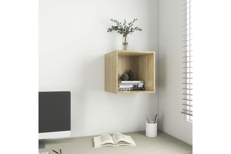 Seinäkaappi Sonoma-tammi 37x37x37 cm lastulevy - Talo & remontointi - Keittiö & kylpyhuone - Keittiö & kodinhoitohuone - Keittiön sisustus - Keittiöhylly