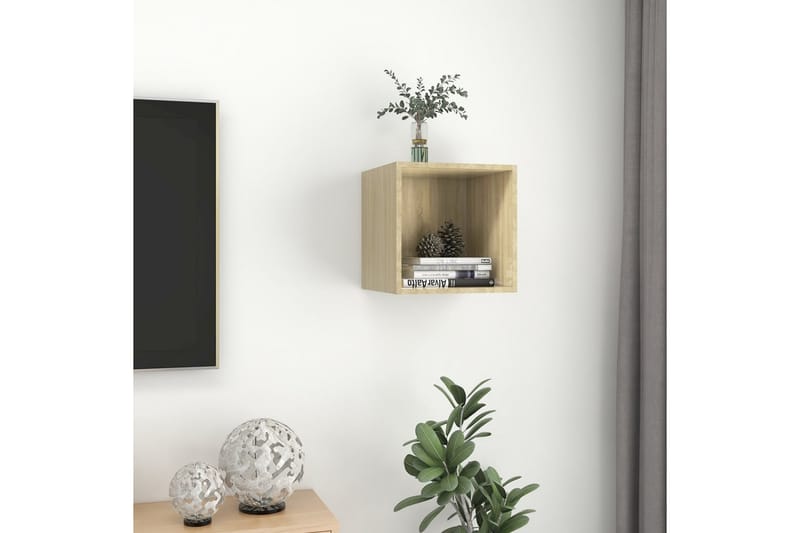 Seinäkaappi Sonoma-tammi 37x37x37 cm lastulevy - Talo & remontointi - Keittiö & kylpyhuone - Keittiö & kodinhoitohuone - Keittiön sisustus - Keittiöhylly